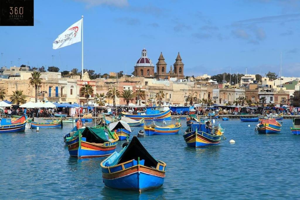 Modern 2Br Apt In The Quaint Village Of Marsaskala & Ac By 360 Estates Экстерьер фото
